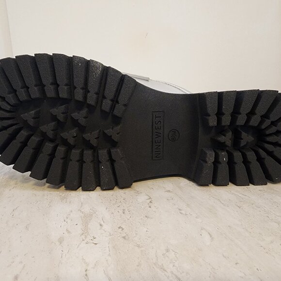 Nine West Womens Duntal Slip- Silver - b046 - Picture 7 of 10